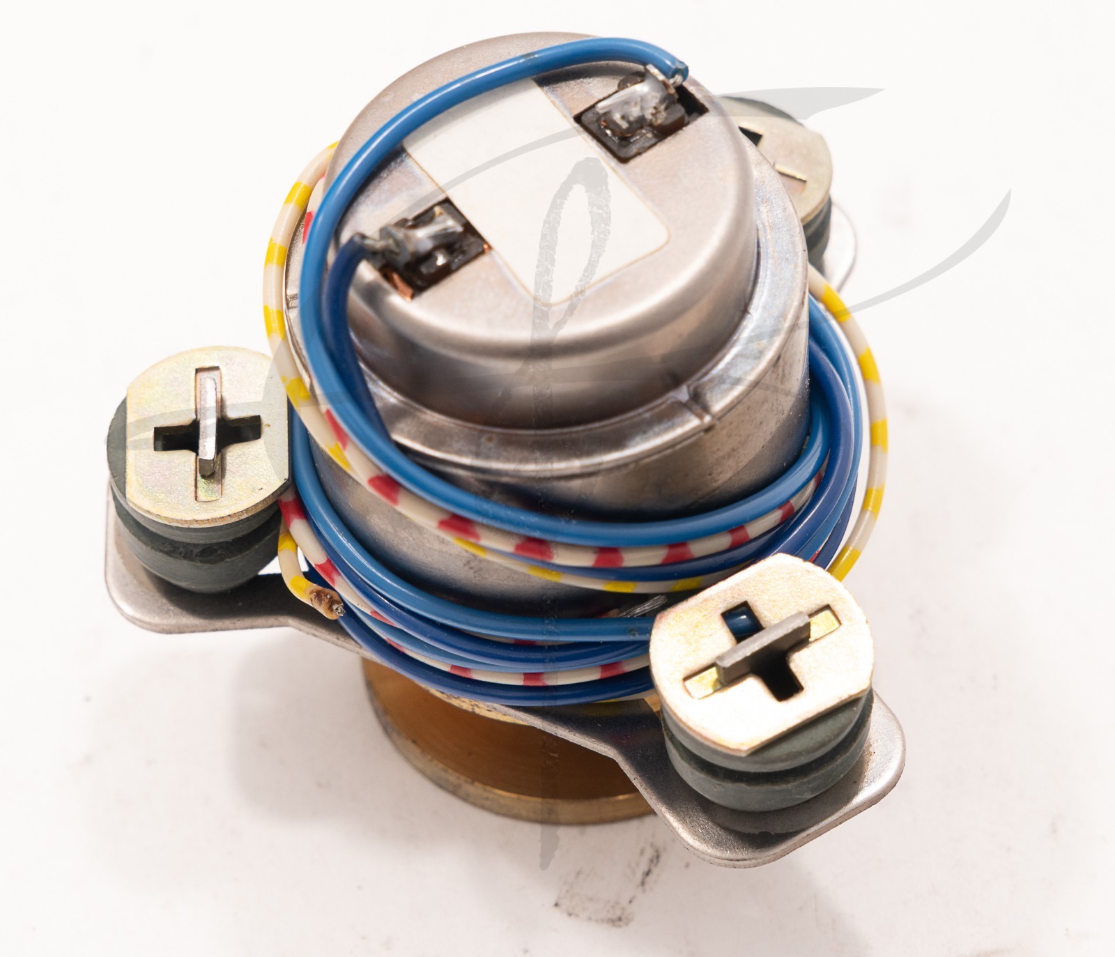 Philips Electronic 312 Turntable Parts: Turntable Motor Mounts Bronze Pully!