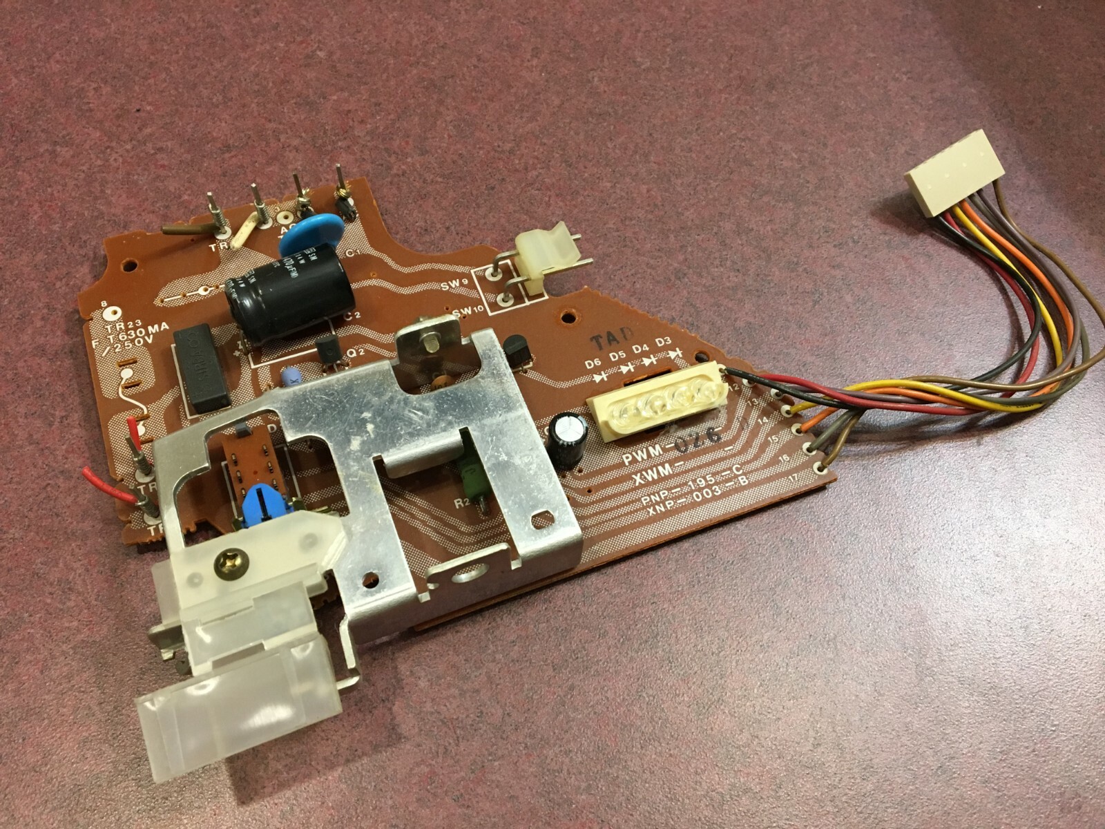 Pioneer PL-300 Turntable Parts – Circuit Board