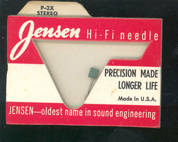 Jensen P-2X Admiral 409C38-1, V.M. 21989-A Needle – 16 33 45 rpm Sapphire