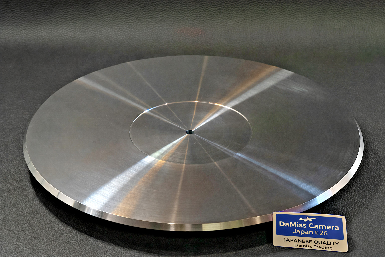 Duralumin Turntable Mat 5mm Micro Seiki CU-500 CU-180 907g Japan 14