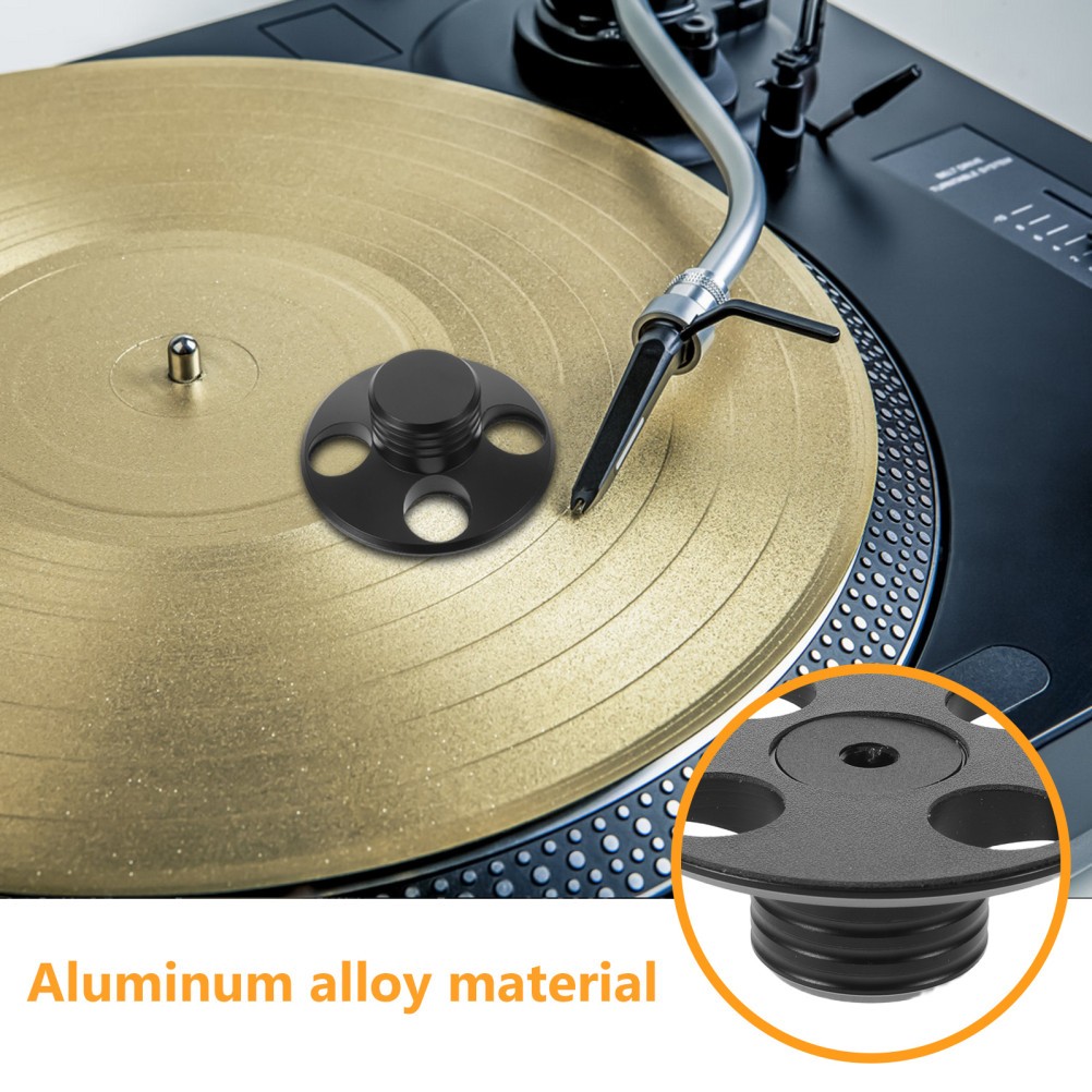 Vinyl Record Player Stabilizer Turntable Accessories Clamp Disc Weight for