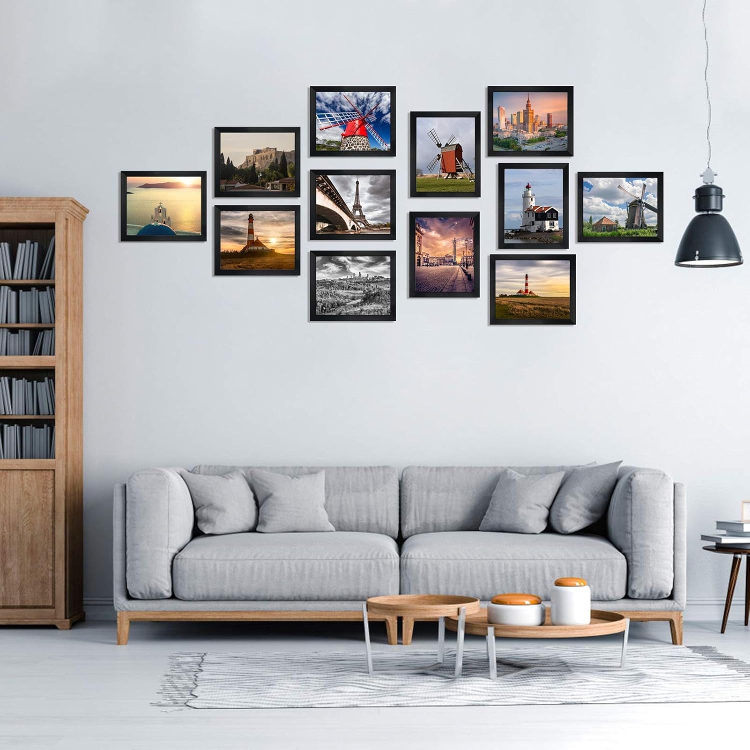 Giftgarden Black 8×10 Picture Frame Bulk, Multi 8 x 10 Photo 8×10,