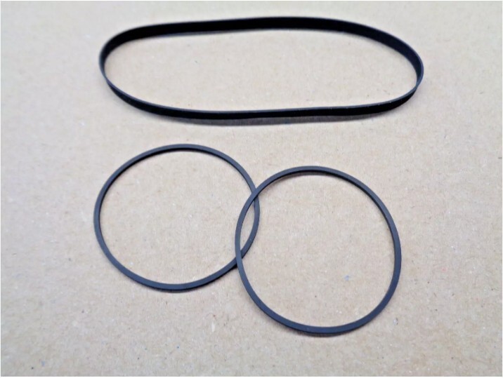 3 PC BELTS KIT FITS TEAC F-300 F 300 (PACKAGE OF THREE BELTS) NEW!