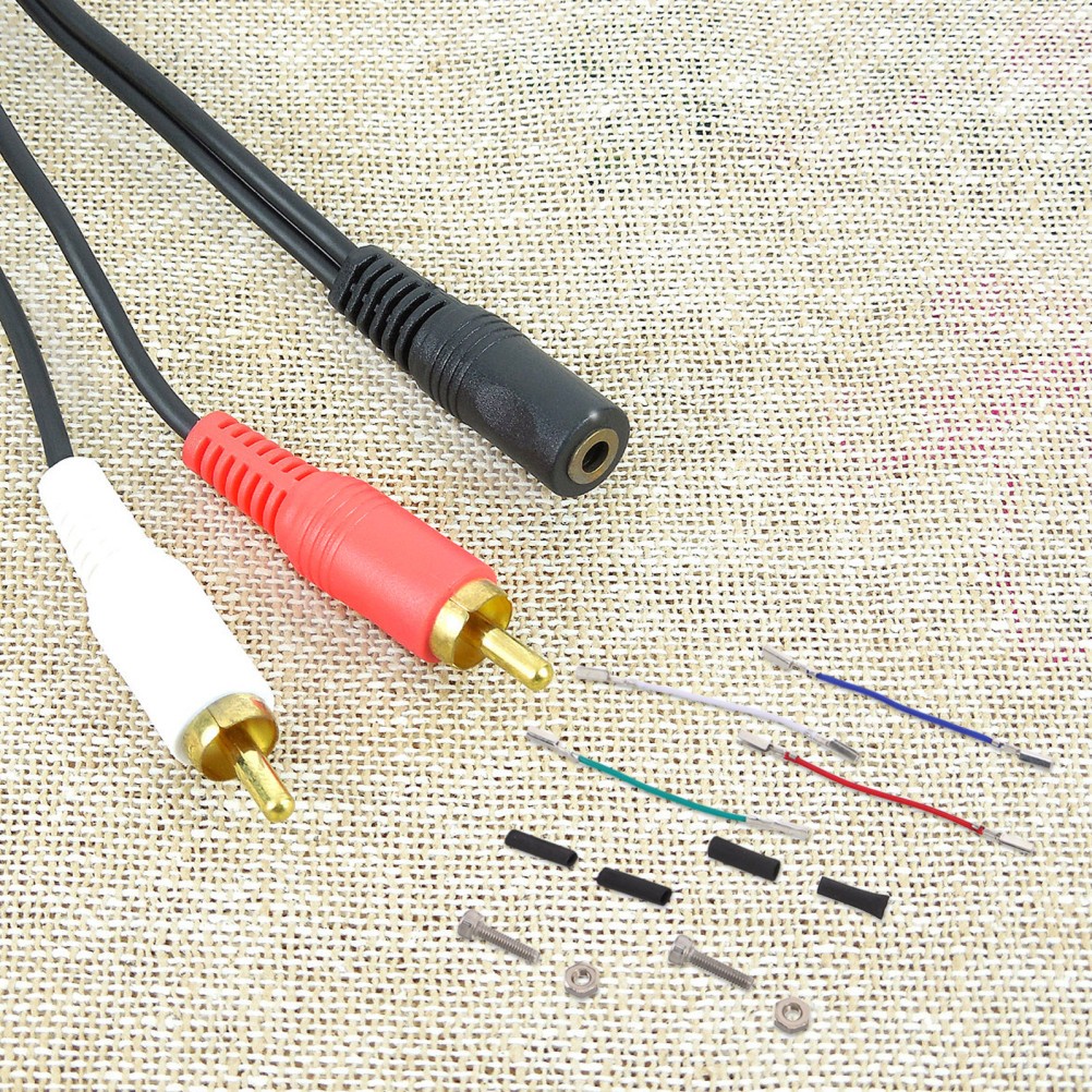 Vinyl Record Stand Cable Phono Lead Wires Phonograph Cartridge Leads