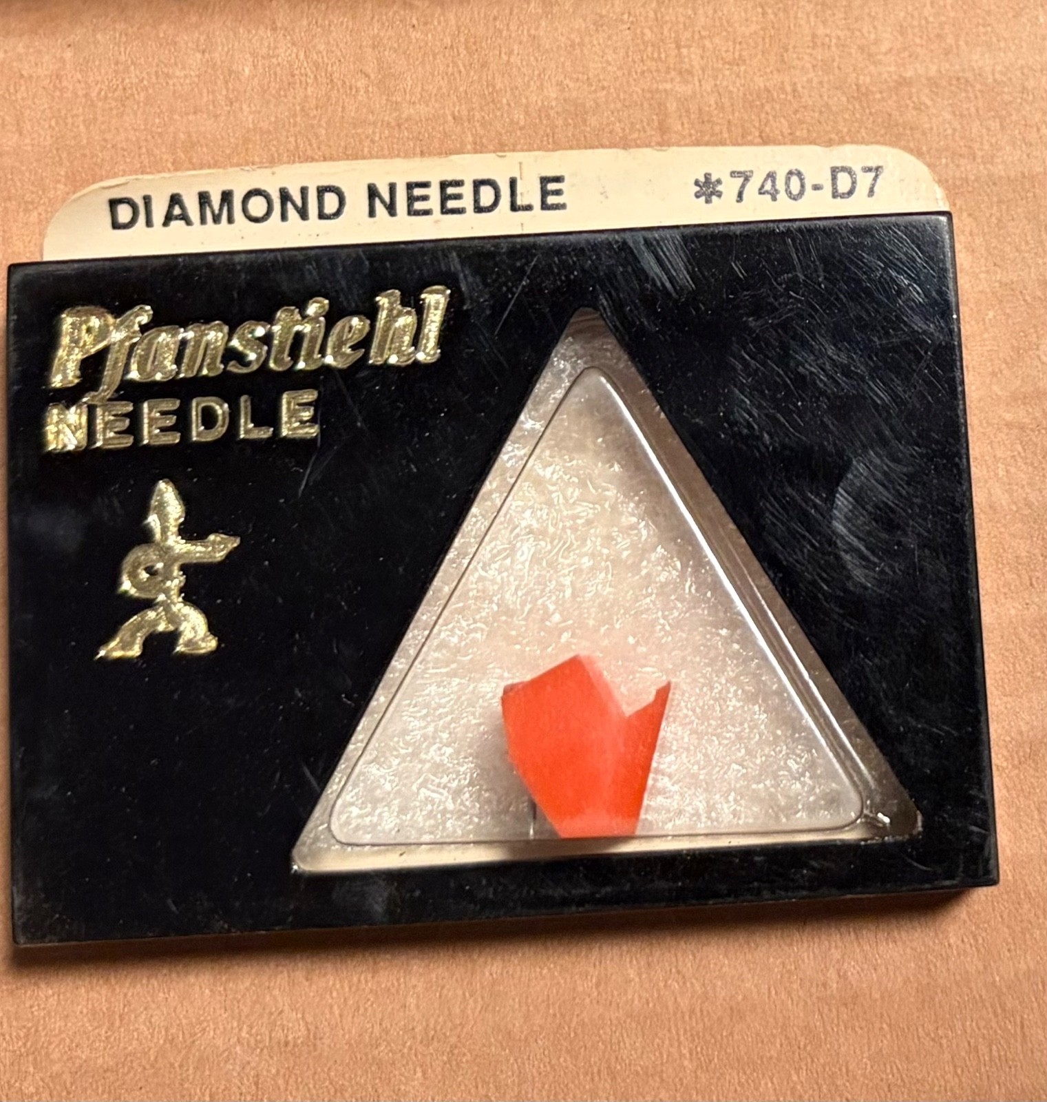 Pfanstiehl diamond record needle 740-D7 replaces Fisher ST-29 Toshiba D N-50 NOS