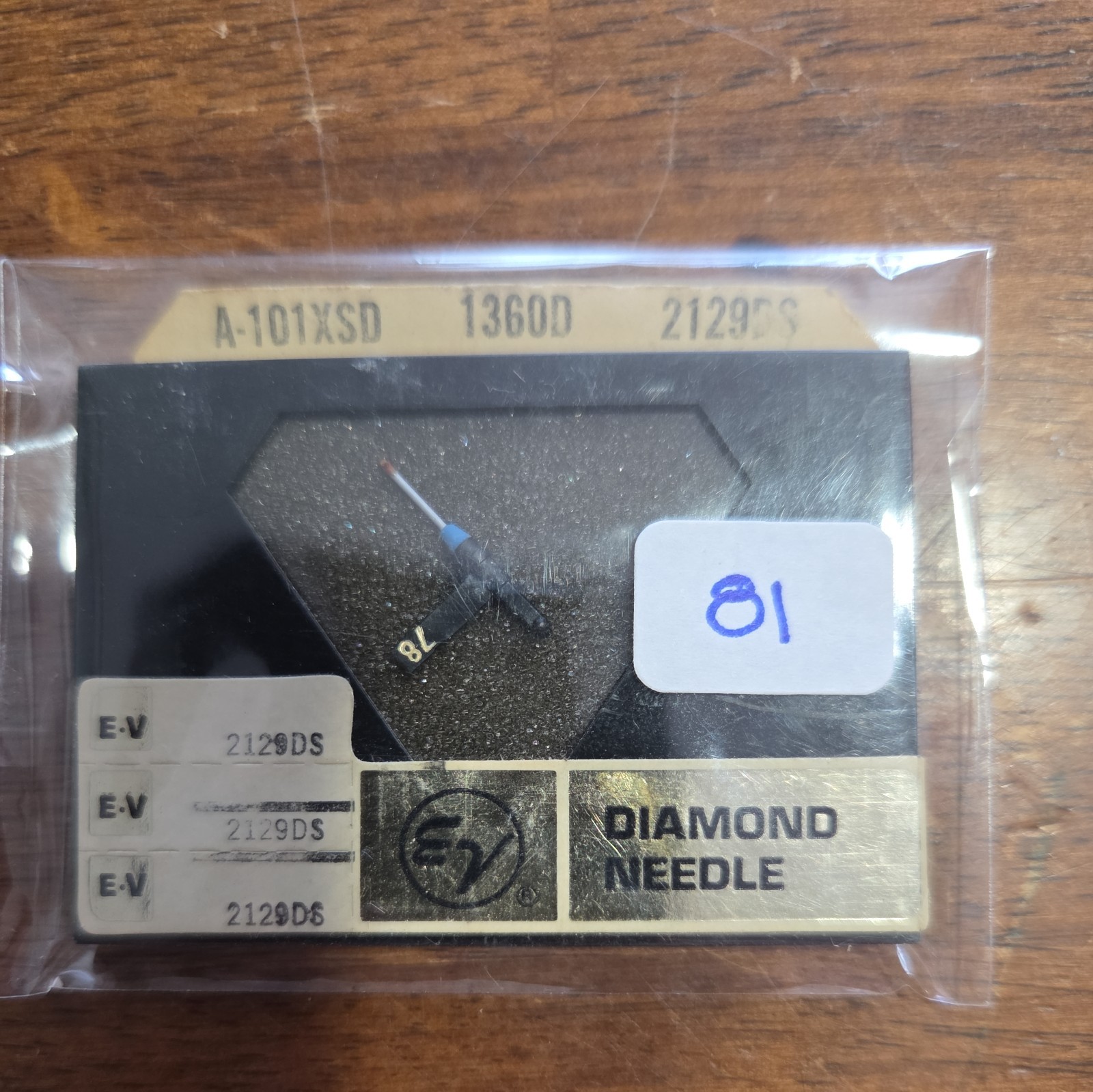 EV Diamond Needle 2129DS for Astatic N81SD *81