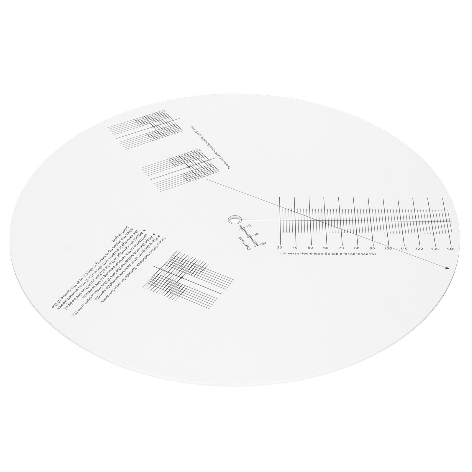 Turntable Strobe Disc Stroboscope Mat LP Stroboscope Disc Rotational Speed