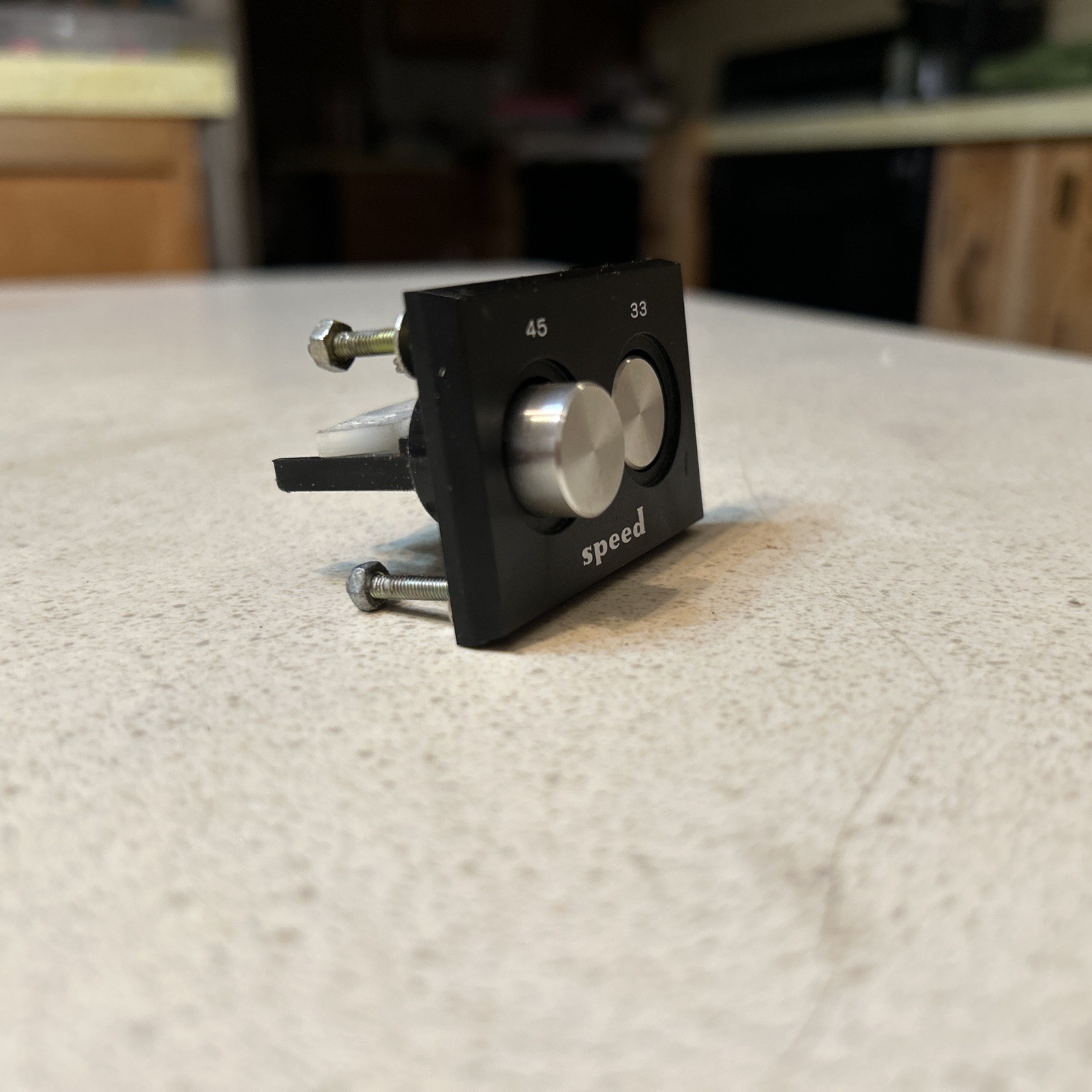 Marantz Model 6100 Vintage Turntable Speed Control Button Original Black Nice