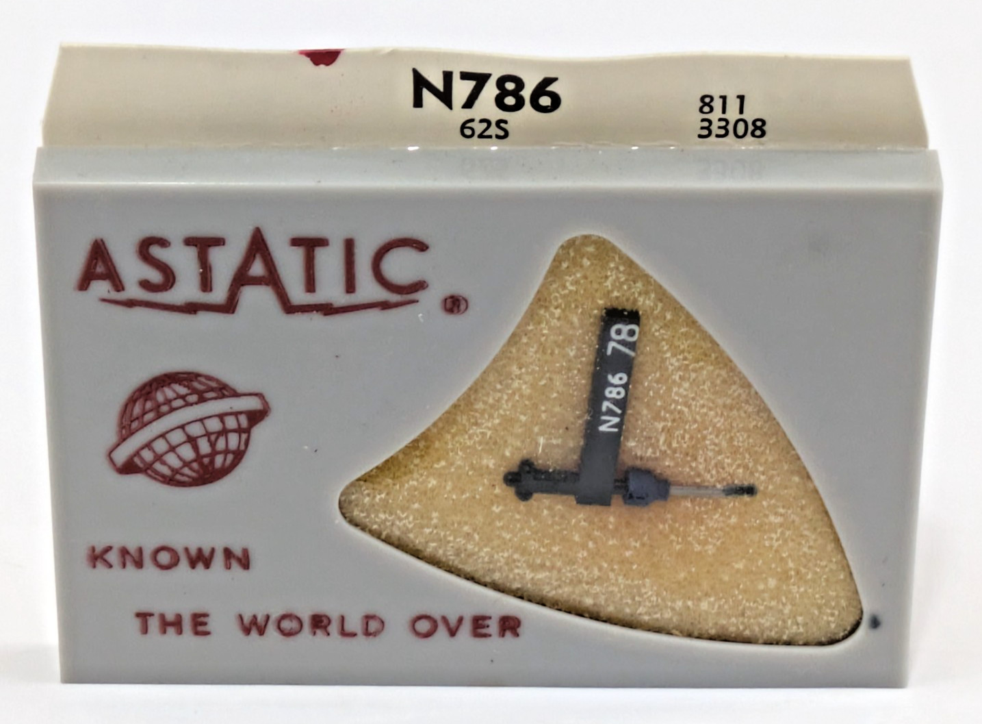 Astatic N786 Needle 78 LP Record Player Stylus Tetrad-62S Sapphire 811 3308
