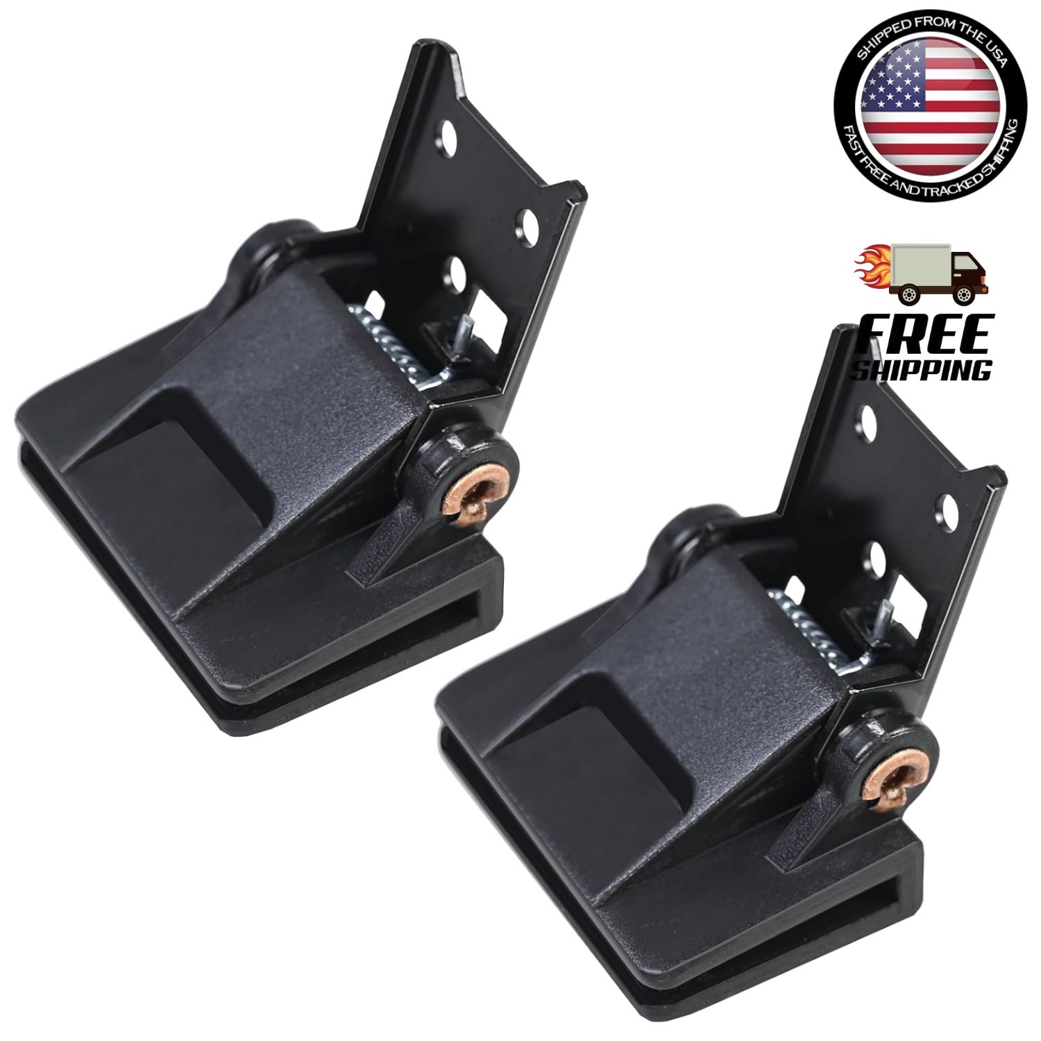 2× Dust Cover Hinge Turntable Parts See description for fit list