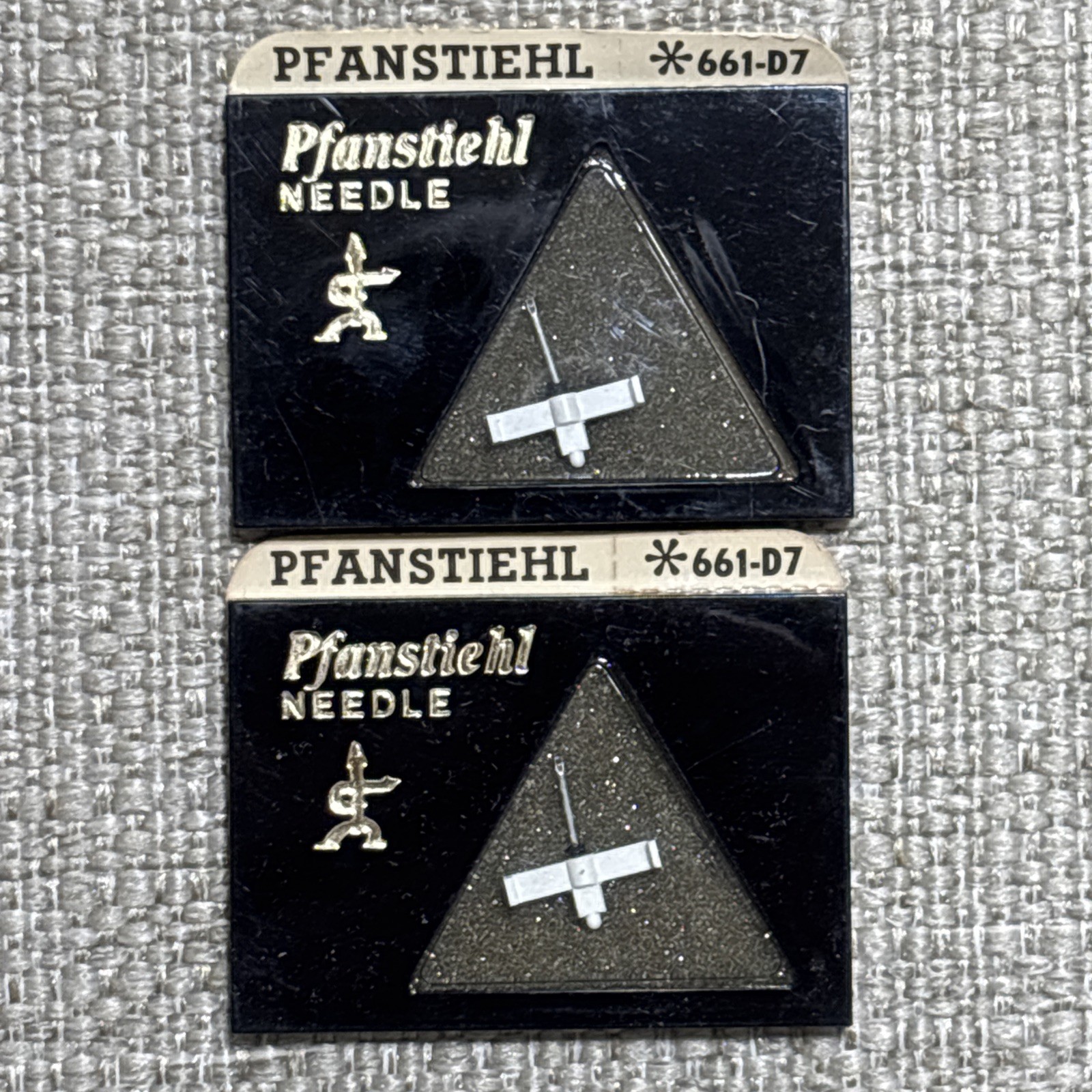 Pfanstiehl 661-D7 Diamond Stylus Replaces PANASONIC EPS-36 For EPC-05STA NOS (2)