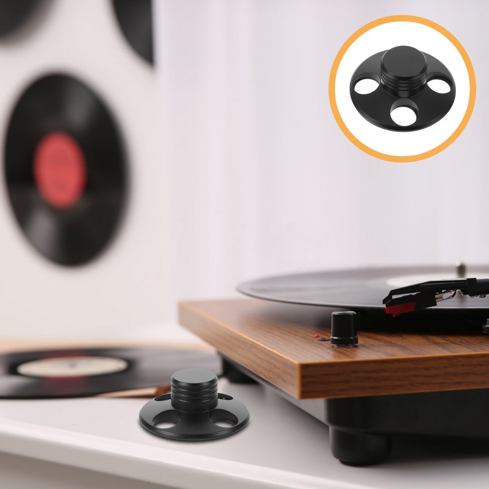 Vinyl Record Player Stabilizer Turntable Accessories Clamp Disc Weight for