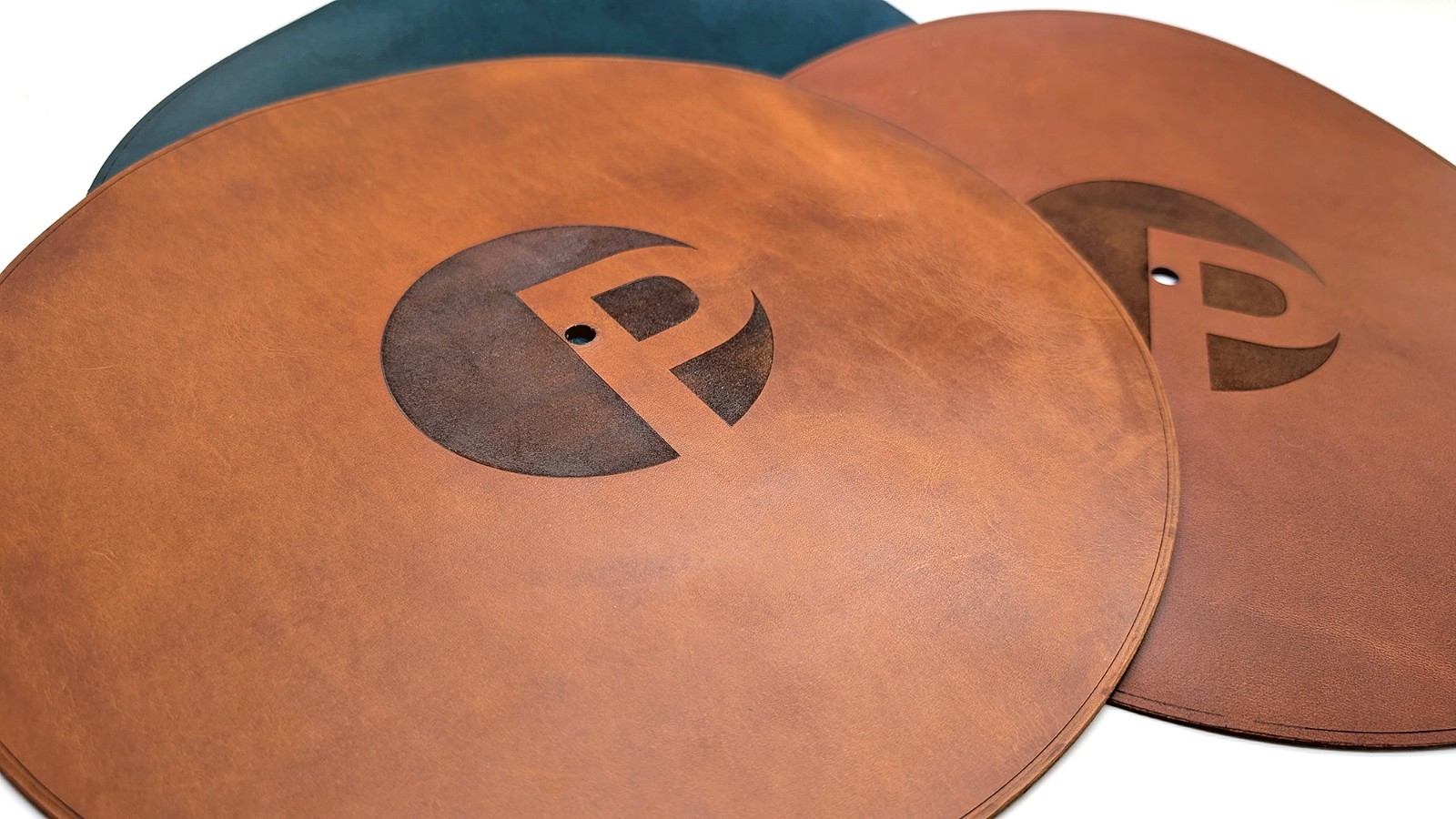 Custom made Turntable Leather mas. Real Italian or Horween Genuine leather