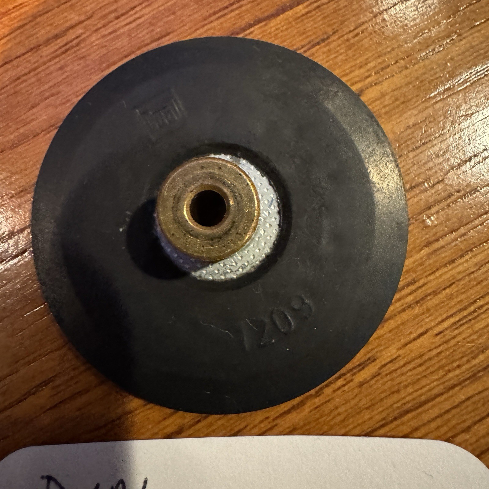 UNITED AUDIO ORIGINAL IDLER TIRE FOR DUAL 1209 – GOOD CONDITION