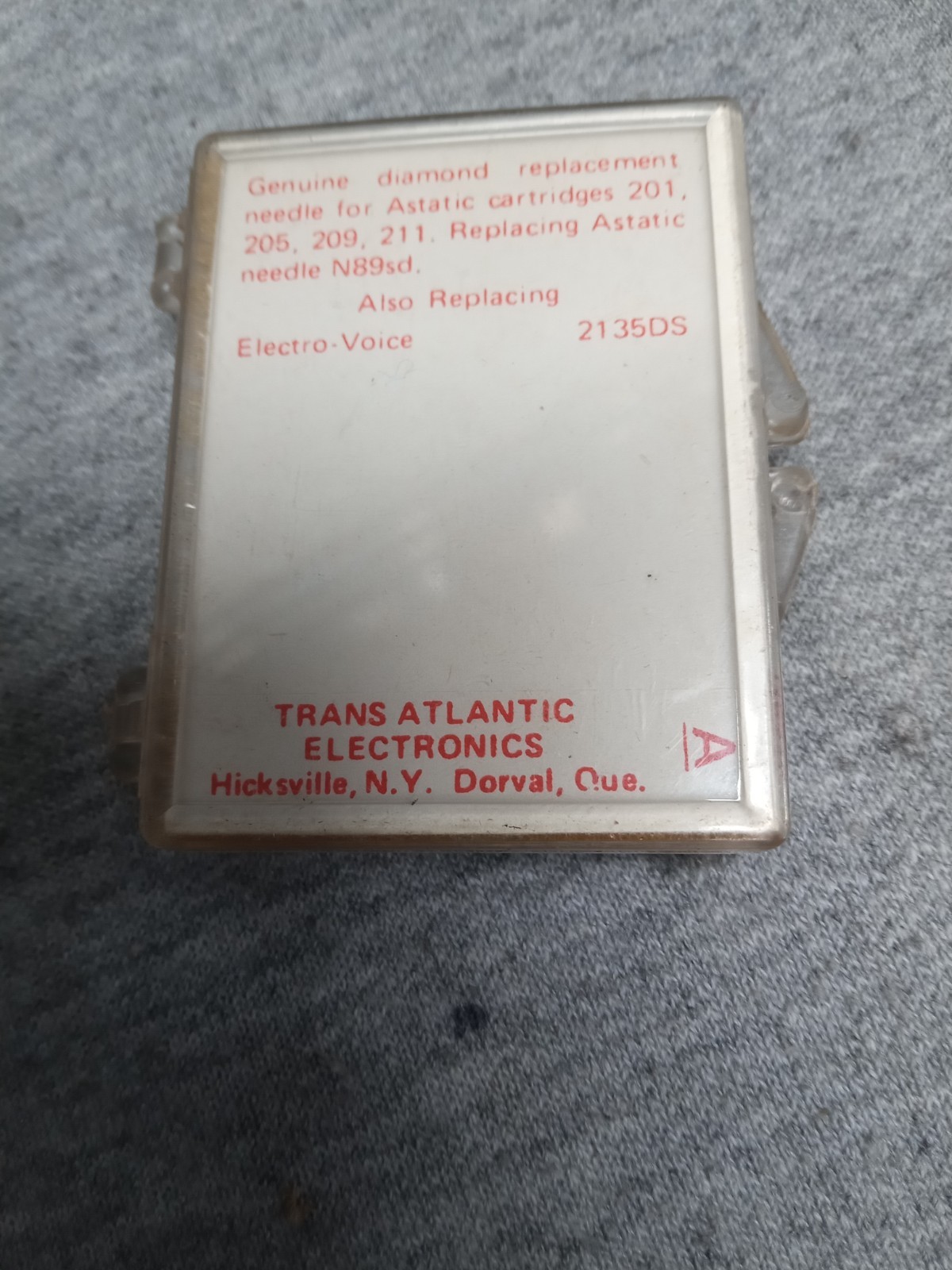 TAE Diamond Needle Stylus 5063ds 6001d Astatic N325 201