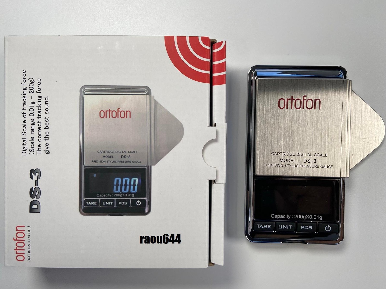 Ortofon DS-3 Digital Stylus Tracking Force Pressure Gauge Scale from JAPAN