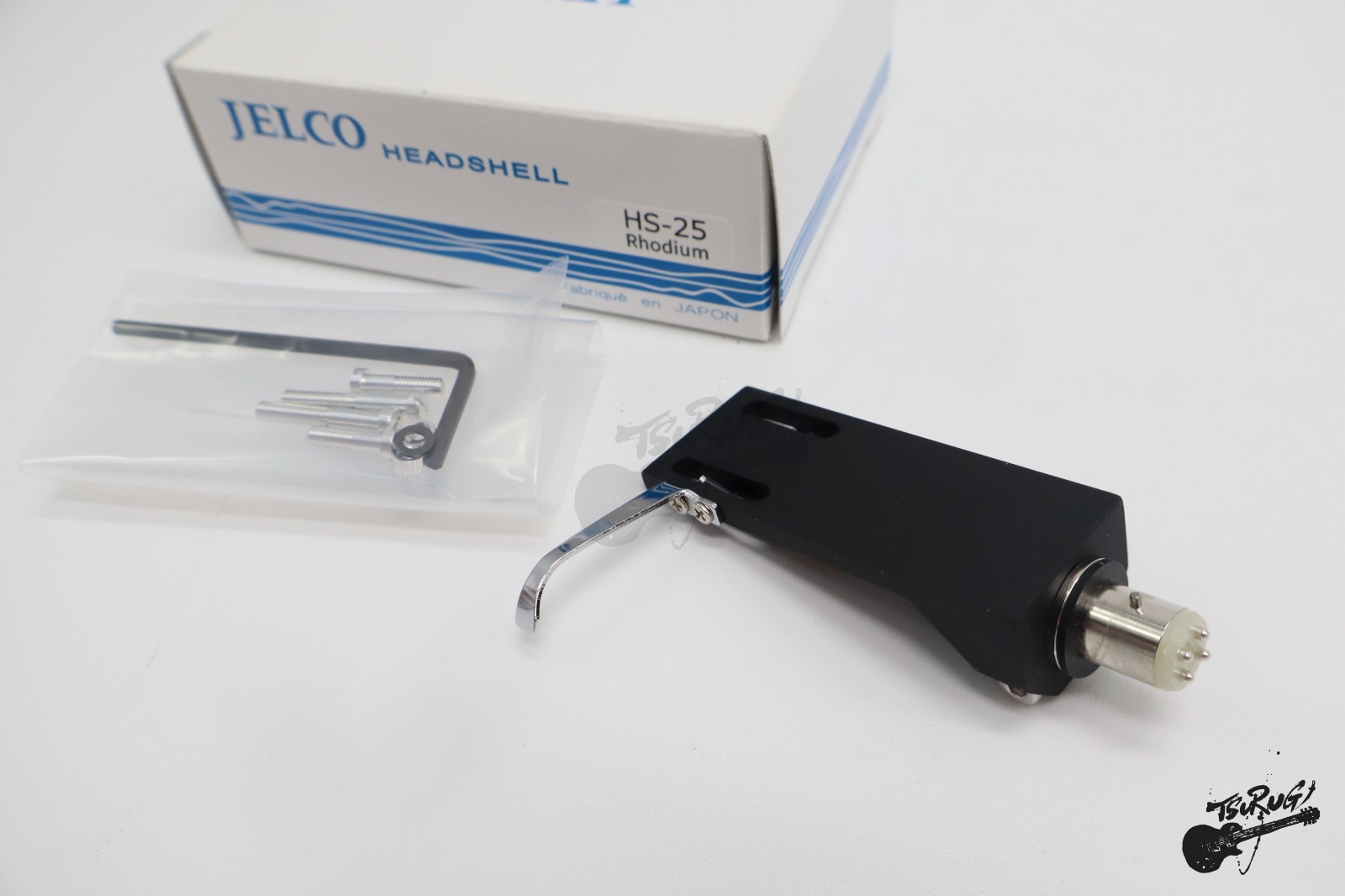 JELCO HS-25 Rhodium plated magnesium alloy body headshell made in JAPAN new