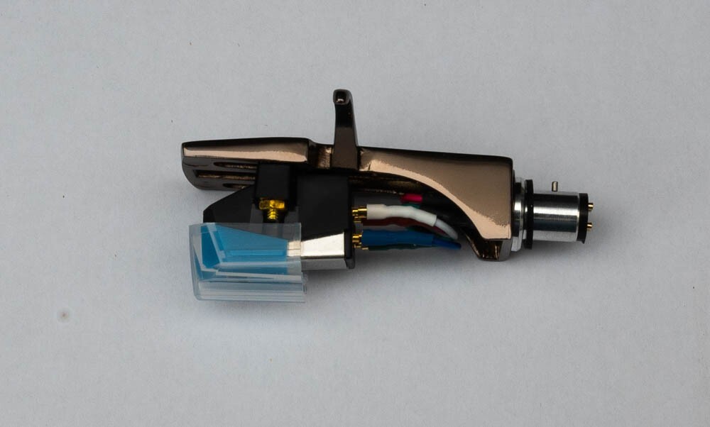 Headshell, AT-VM95C Cartridge, Stylus, Oil for Pioneer PL518, PL530, PLA35, T