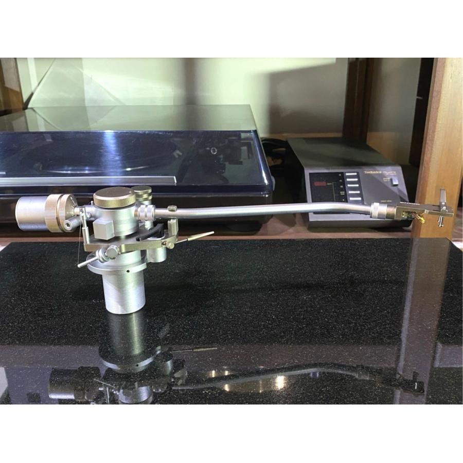 AUDIO CRAFT AC-4400 Long S-Shaped Tonearm w/ CB-3040 Base Japan
