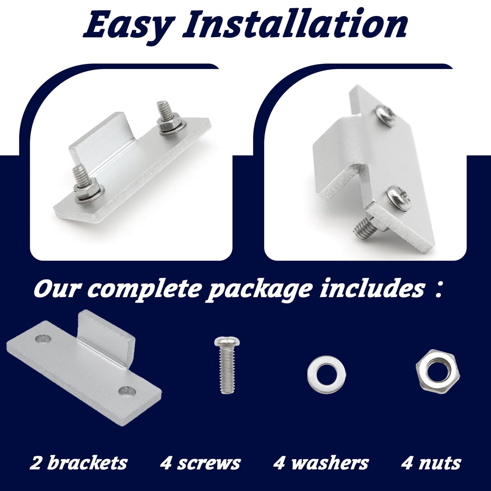 Turntable Dust Cover Hinges – Repair Tabs and Hinge Brackets for Silver