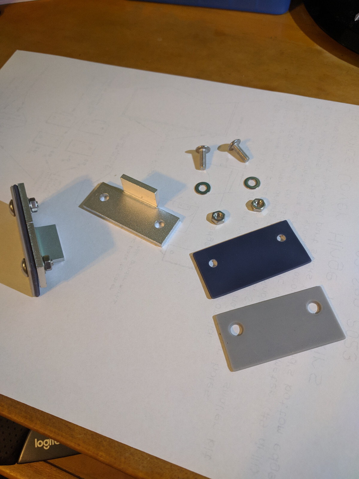 Technics Hinge repair kit- New hardware-New parts- with instructions-Sold 25