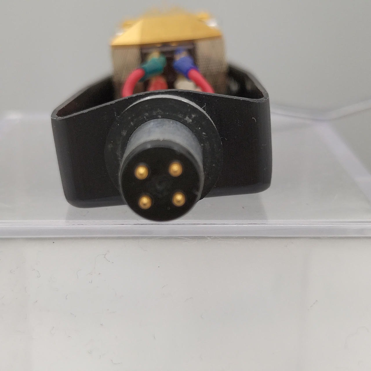 Audio-Technica AT33E MC Phono Cartridge LC-OFC Moving Coil w/ Headshell Tested