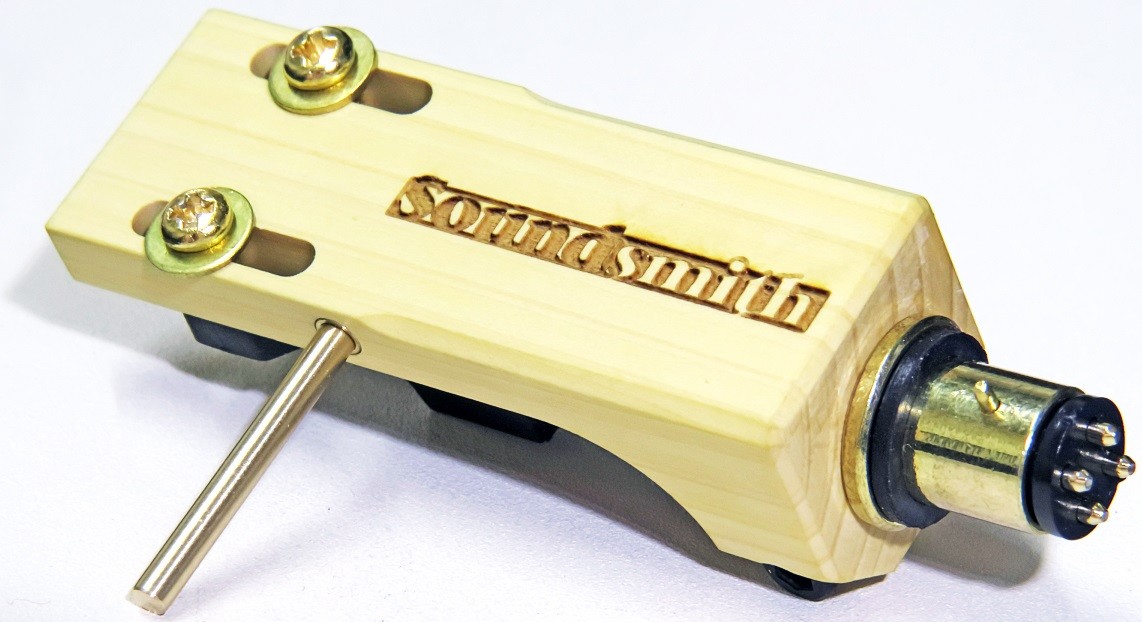 Soundsmith non-magnetic Wood Headshell with Azimuth-Adjust AUTHORIZED-DEALER