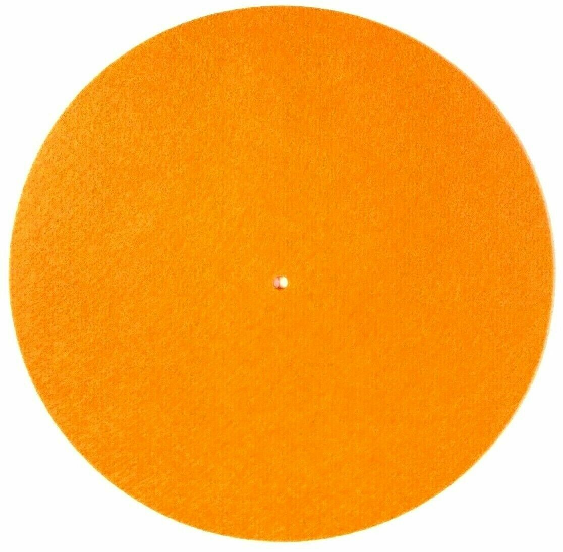 Felt Slipmat – Bright Orange- 12-inch LP Record DJ Pro Turntable Slip Mat Vinyl
