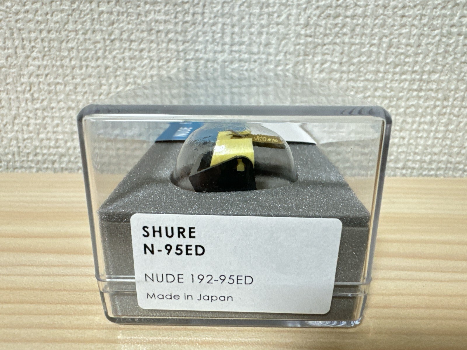 JICO SHURE N-95ED NUDE Solid Elliptical Needle SHURE Record Needle 192-95ED
