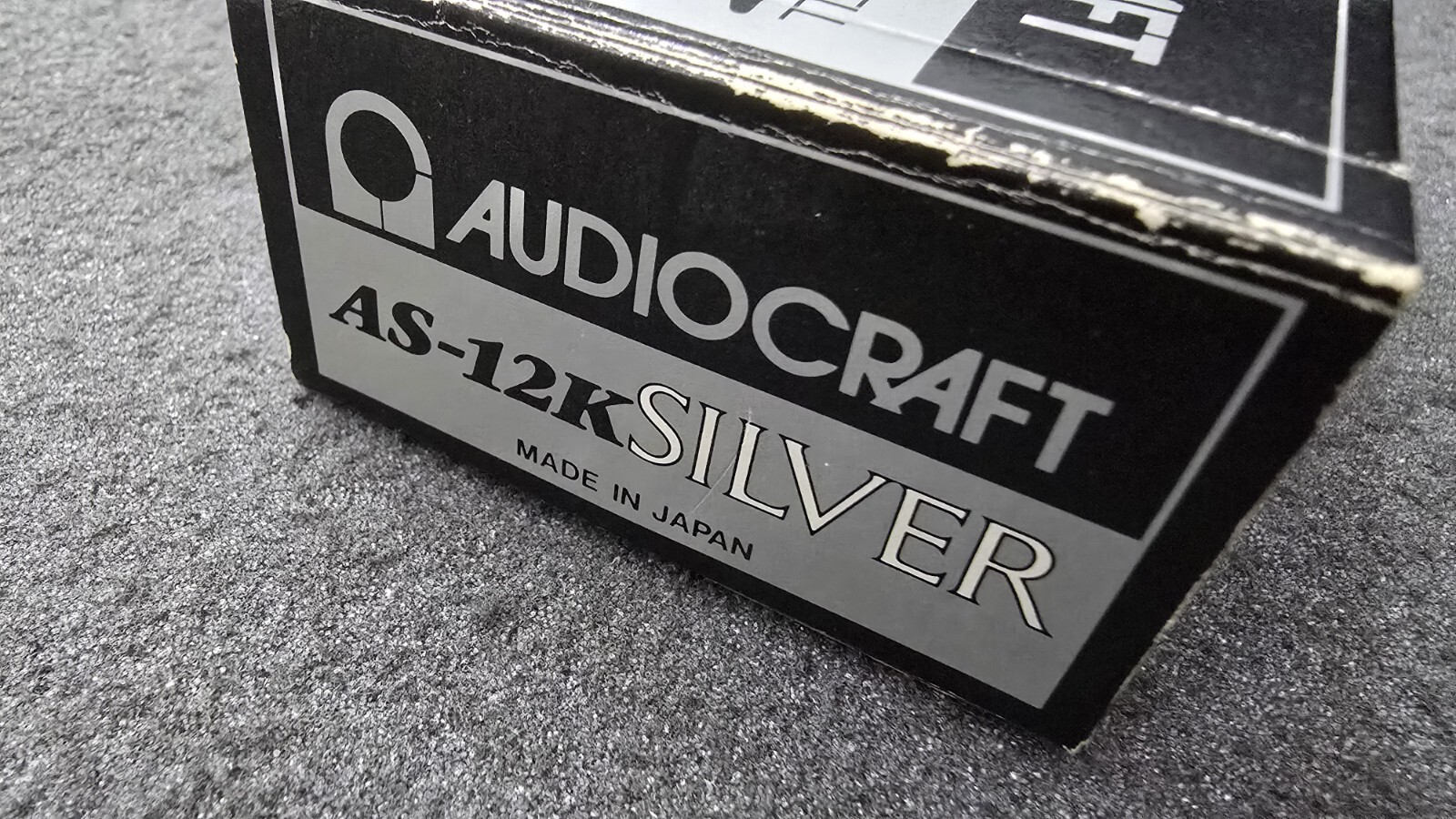 AUDIOCRAFT AS-12K Headshell. New. Unused In Original Box