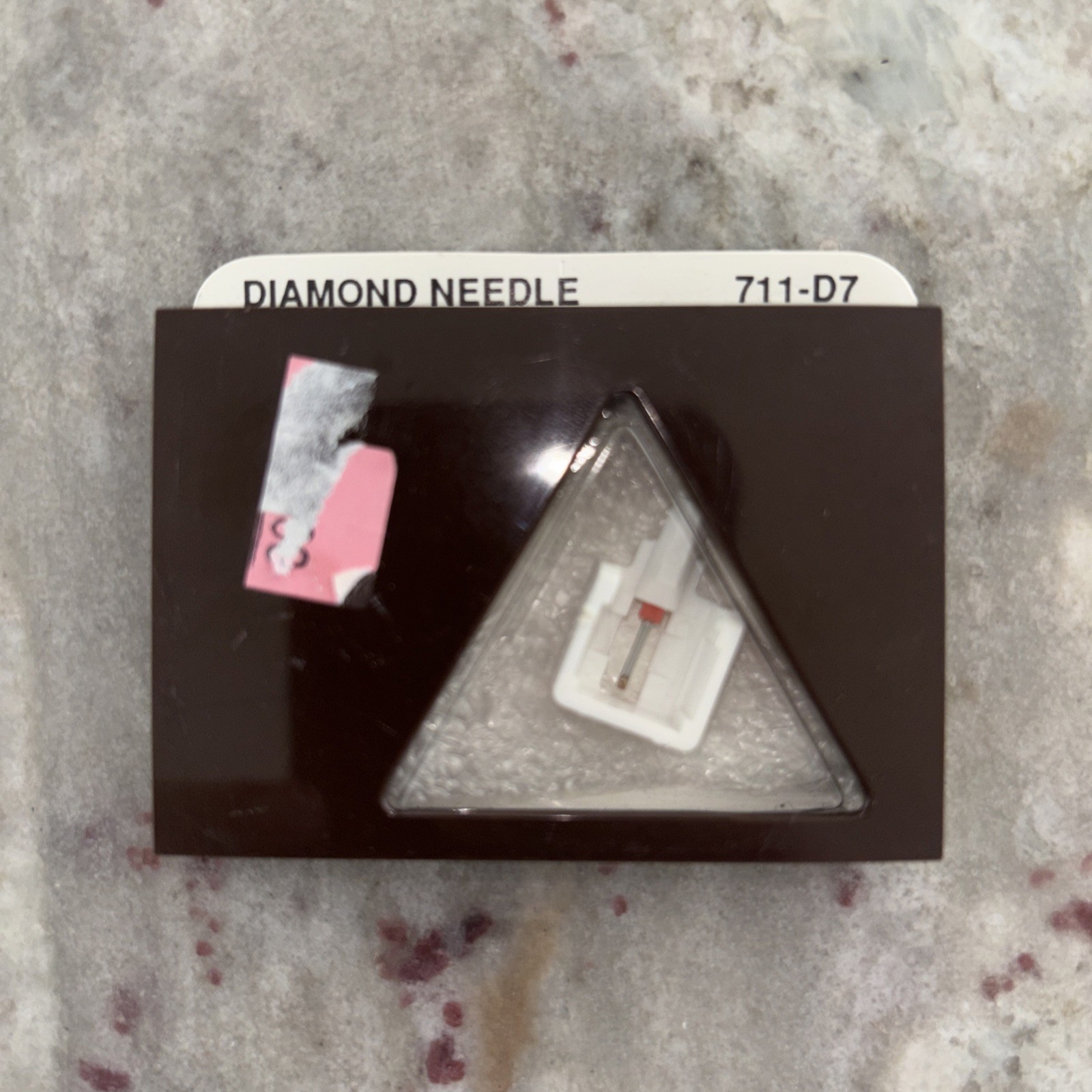 Vtg NOS Diamond Needle Stylus 711-D7 33 & 45 RPM Record Player Turntable Japan