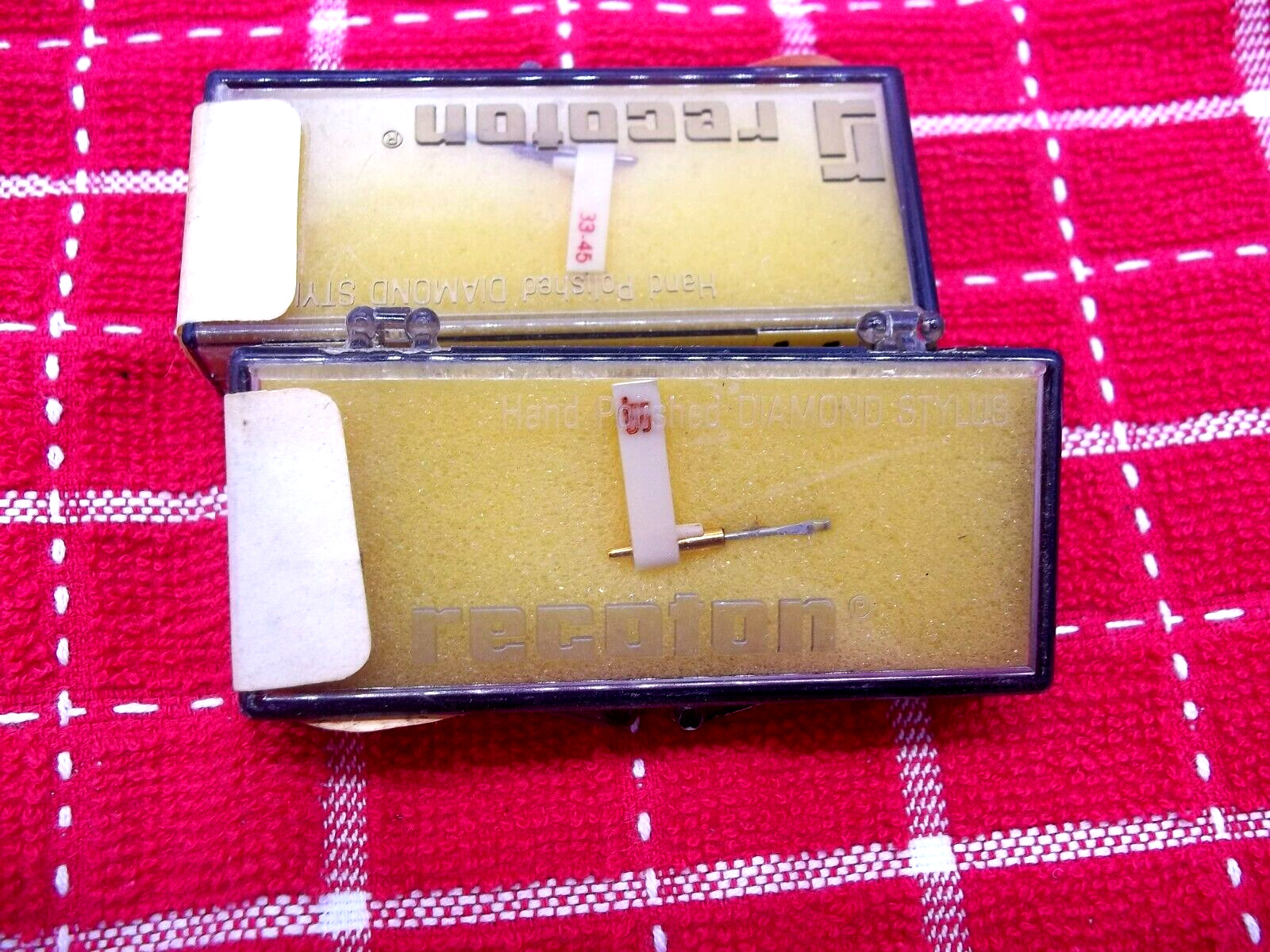 2 Turntable NEEDLE Recoton 564SD for ELAC SNM-106 in Perpetuum Ebner PE186(BR-9)