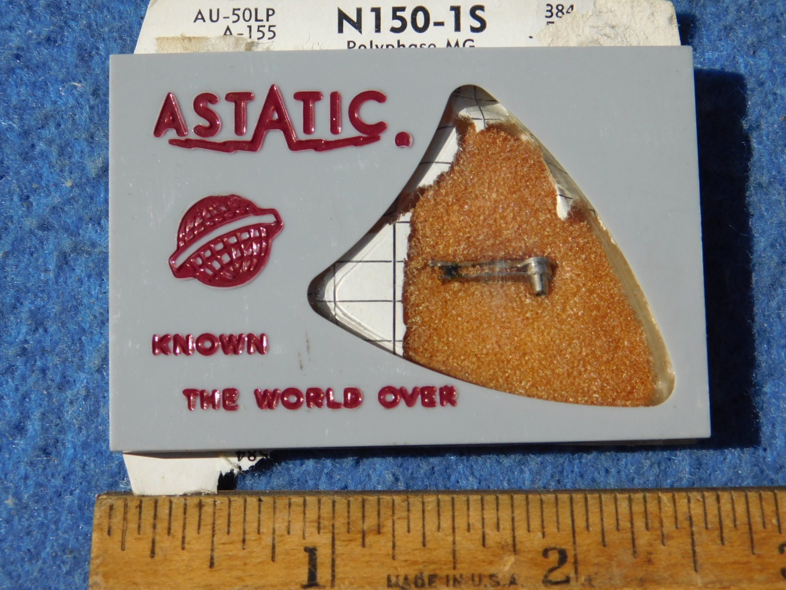 Astatic N150-1S AU-50LP A-155 Polyphase MG AU-11S needle LP rpm Sapphire