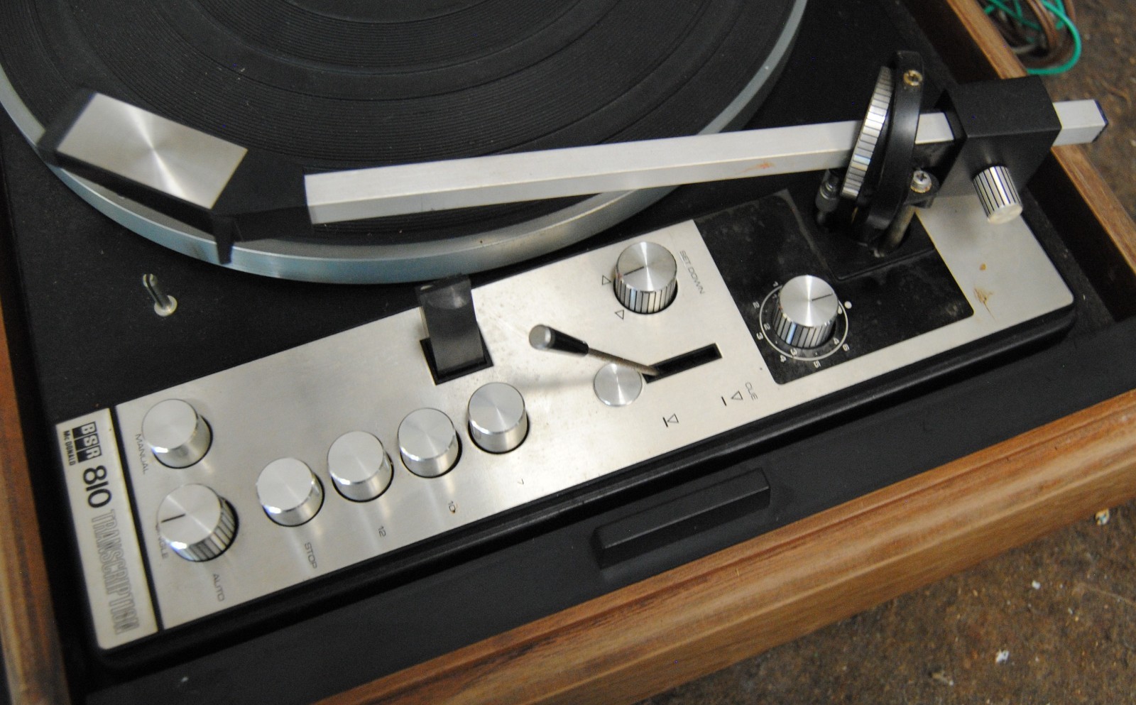 BSR Tone Arm Adjustable Couter Weight. Original.