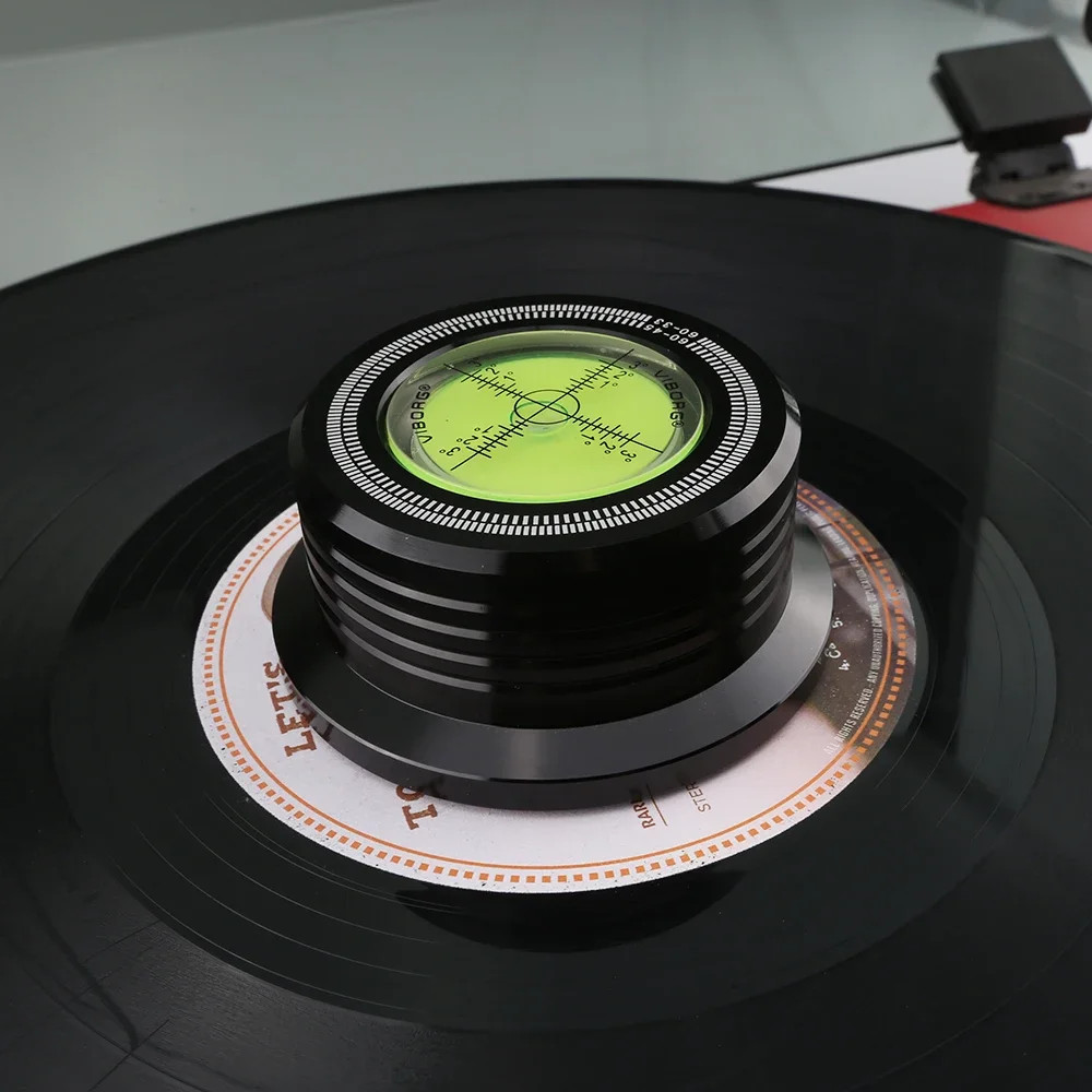 Viborg Black 60HZ 280g Record Weight LP Disc Stabilizer Turntable Vinyl Clamp