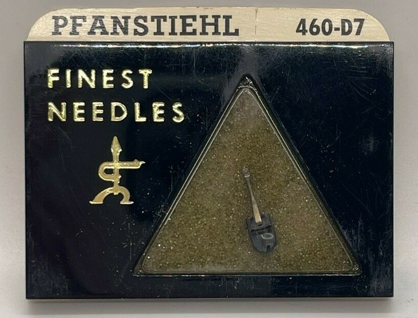 Pfanstiehl Diamond Needle Magnavox, Euphonics, Jensen, Zenith 460-D7 NOS