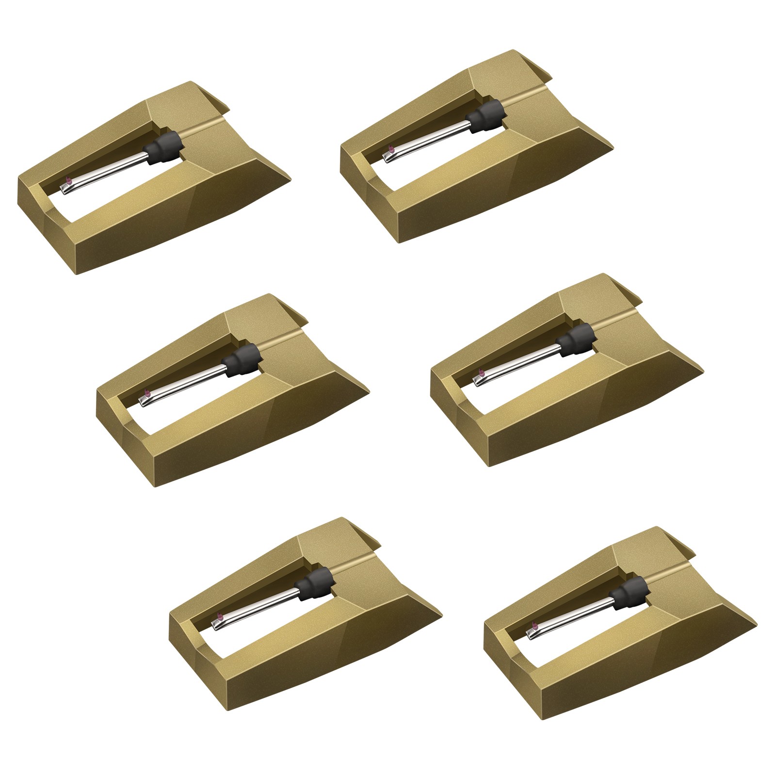 6xRecord Player Needle Stylus Replacement for Vinyl Turntable Crosley ION Jensen