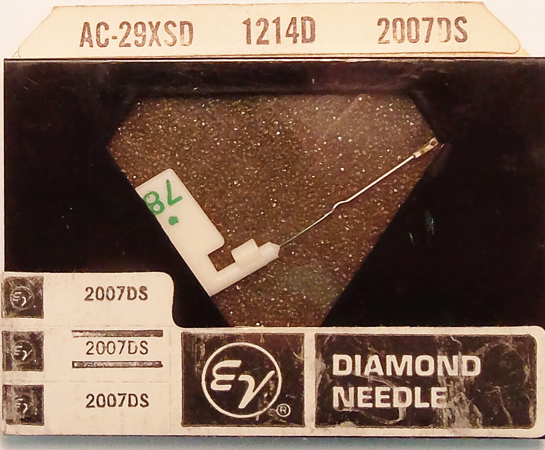EV 2007DS RECORD NEEDLE for Acos 73-1 73-1A 73-1B GP-73 ASTATIC 103SD 114-DS73