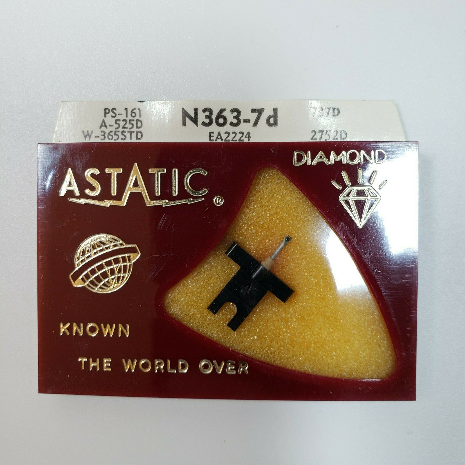 Astatic N363-7d Needle Stylus General Electric EA2224 EV-2752D W-365STD NOS