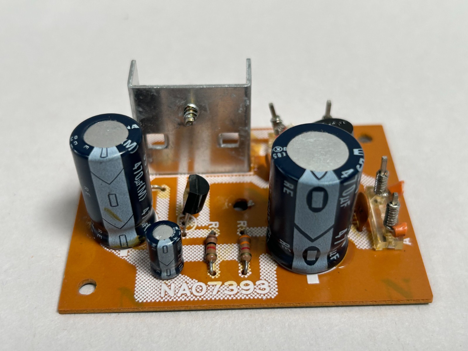 Original Vtg Yamaha P-550 Turntable Record NA07393 Circuit Board Assembly (A7)