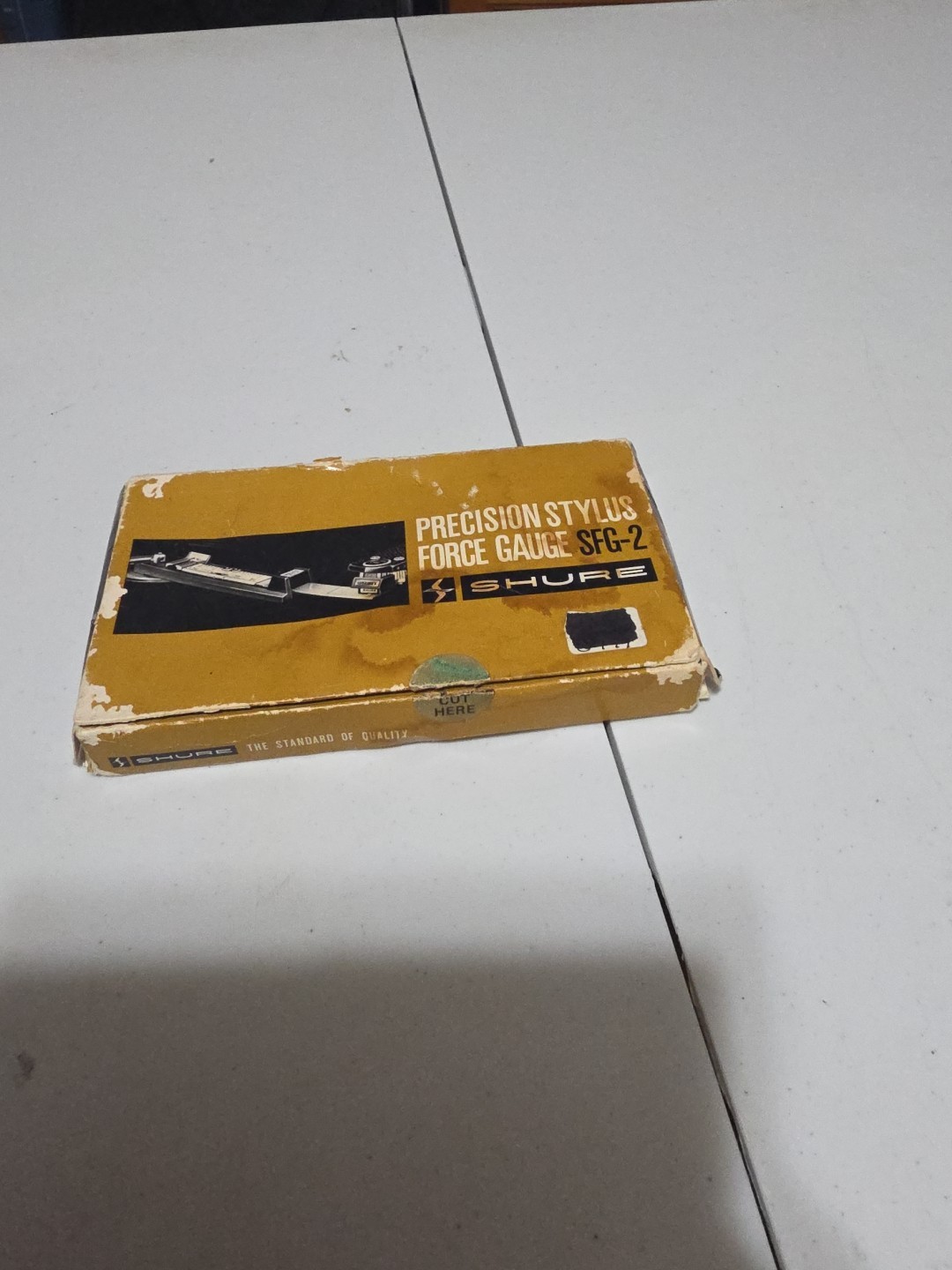 Shure Precision Stylus Force Gauge SFG-2 for Record Player Turntable Used