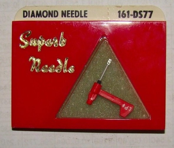 Electro-Voice 161-DS77 Phonograph Diamond Needle, (Stereo & Mono), NIB