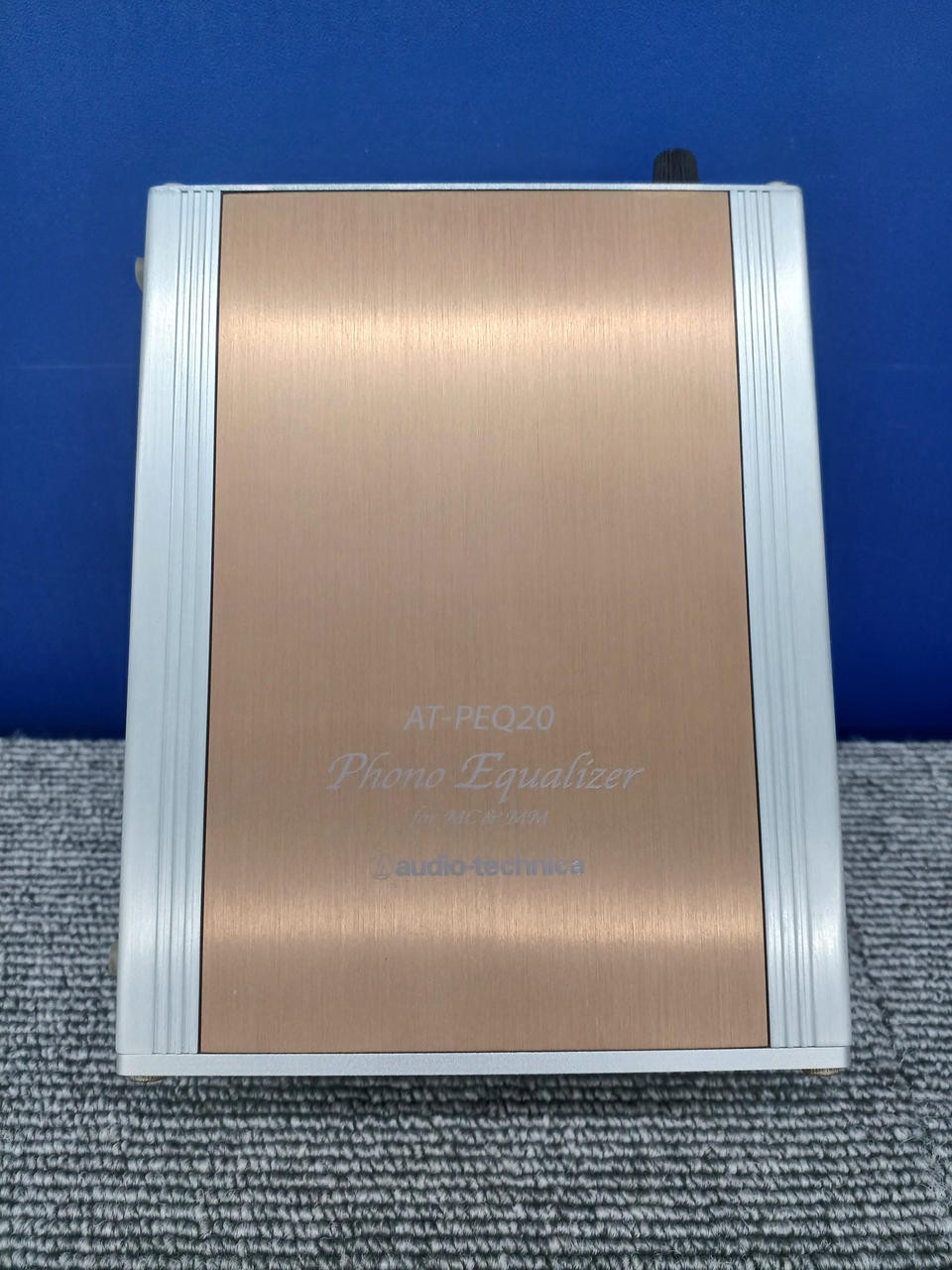 Audio-Technica AT-PEQ20 Phono Equalizer MM MC Preamp Audio Gold-Plated 100V Tstd