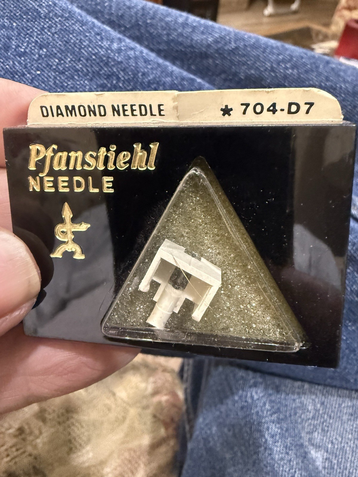 NOS Pfanstiehl 704-D7 Diamond Needle Stylus replaces PANASONIC EPS-27STSD New