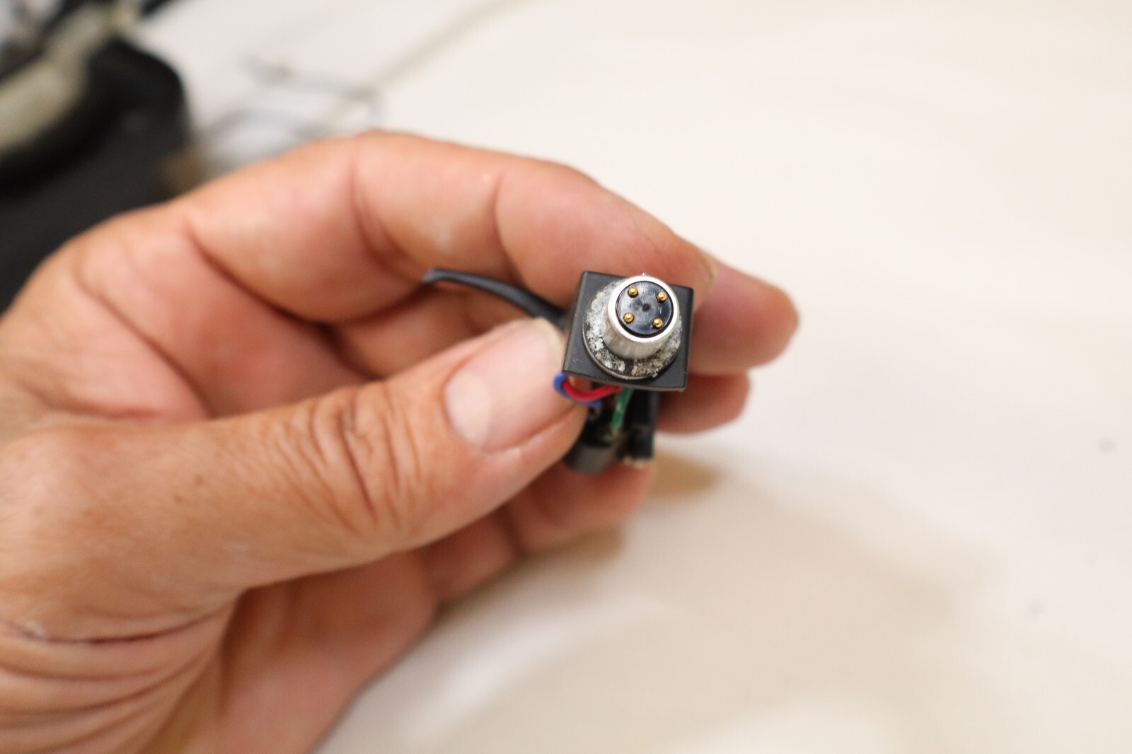 Technics Headshell w/ SHURE SC35C Cartridge