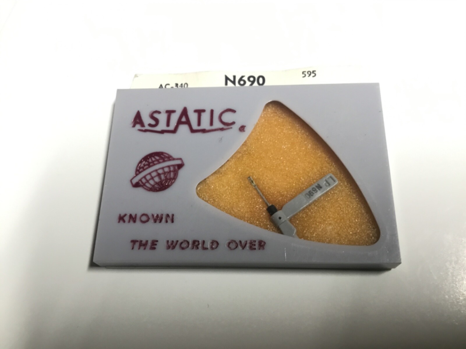 Astatic saphire STYLUS Sonotone N690 N-21T-S AC-340 W-185STS5 595 3224 Needle