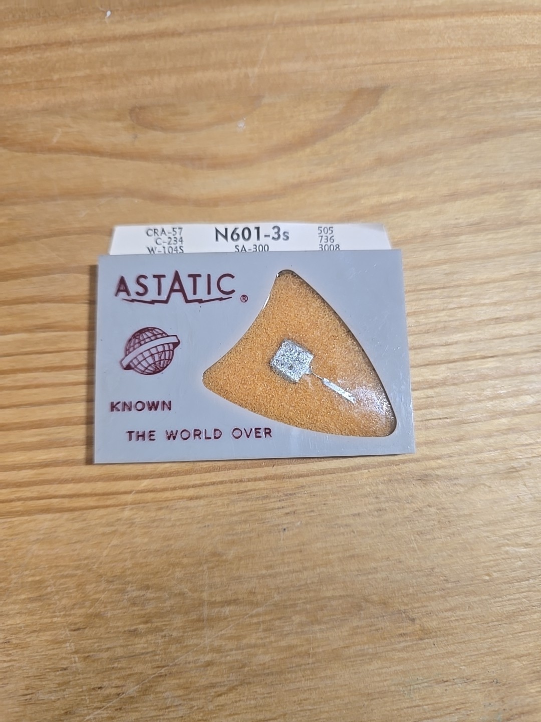 Record player cartridge stylus needle -N601-3S (SA-300) -ASTATIC