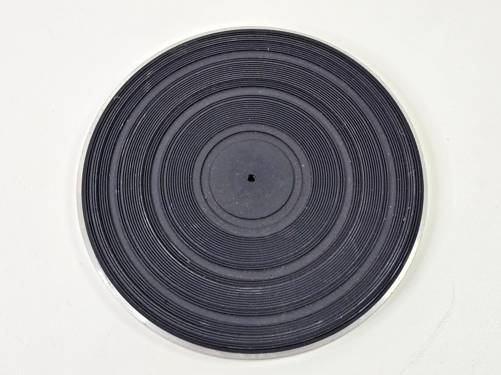 Vintage Technics SL-20 Belt Drive Turntable Platter & Rubber Mat