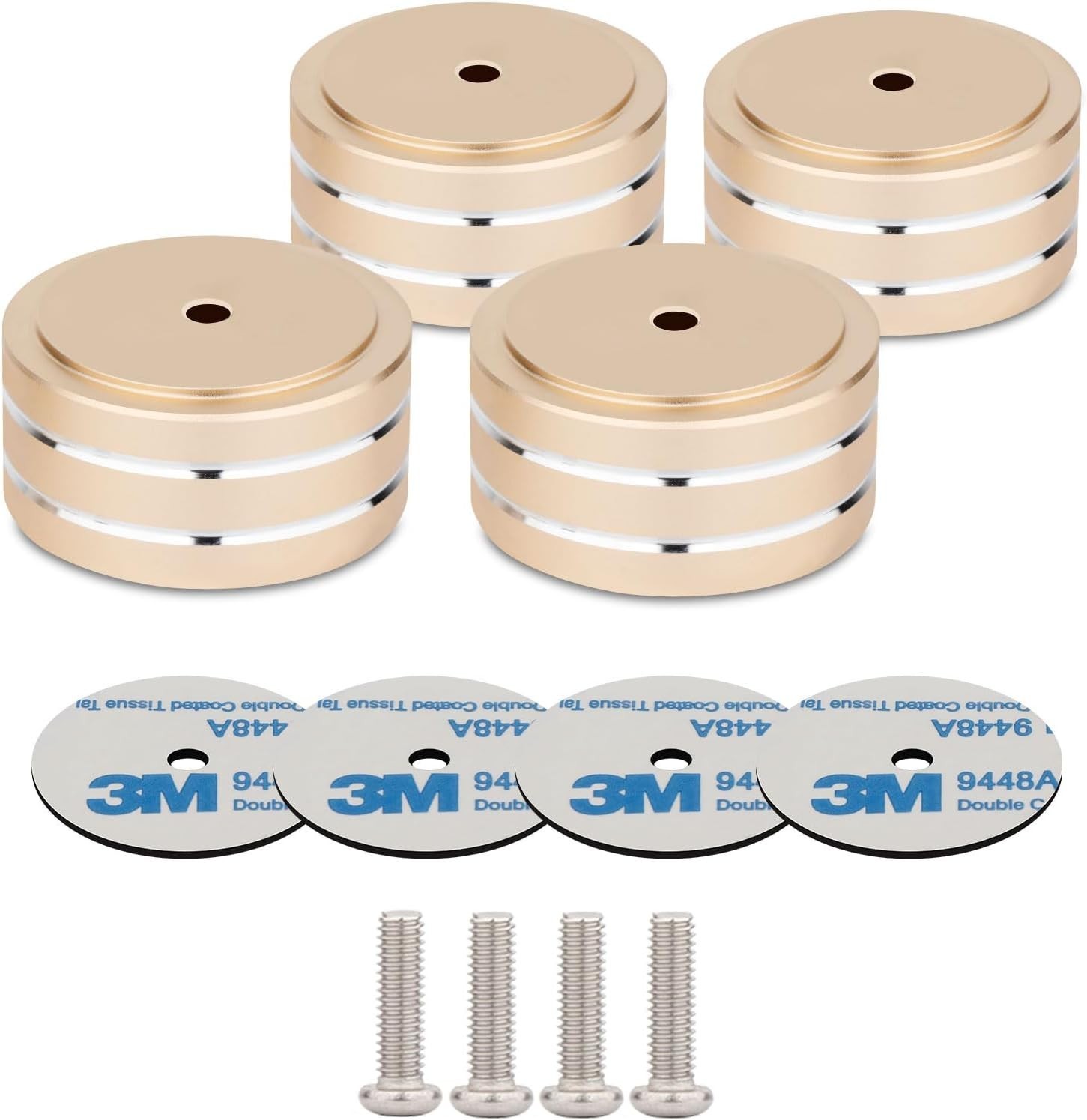 High Hardness Turntable Isolation Feet with Easy Installation Options Included