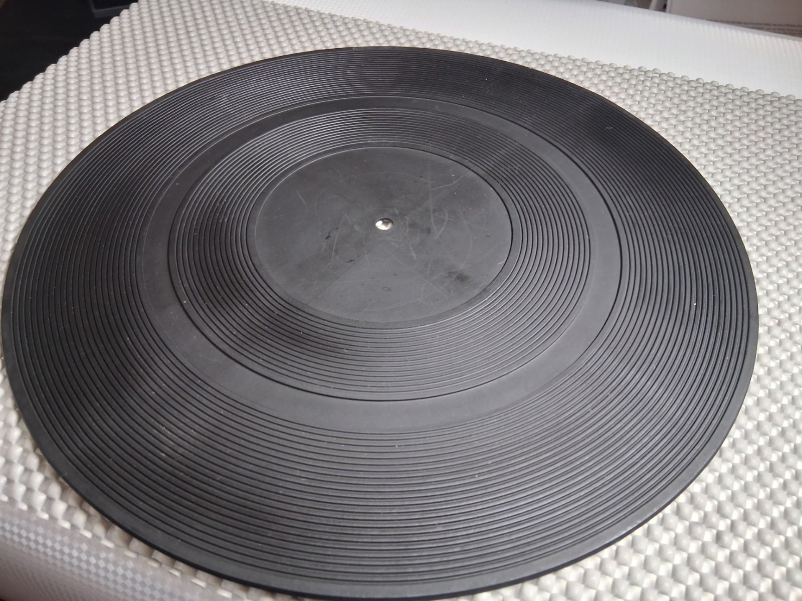 OEM HARD Rubber Mat ONLY from/for Pioneer PL-200 Turntable *Please READ*